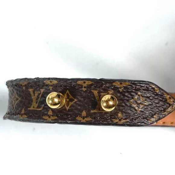 LOUIS VUITTON M6042F Monogram Bracelet-Essential V Bangle Bracelet - Picture 6 of 12